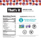 Thats It. Mini Fruit Bars Variety (20 Pack) No Sugar Added, Plant-Based, Vegan & Gluten Free, Breakfast Bar, Paleo, For Children & Mature-Themeds, Non Gmo, Fiber