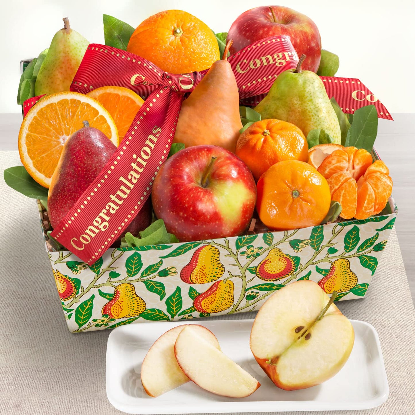 A Gift Inside Congratulations Fruit Favorites Basket