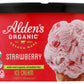 Aldens, Organic Strawberry Ice Cream, 48 oz (Frozen)