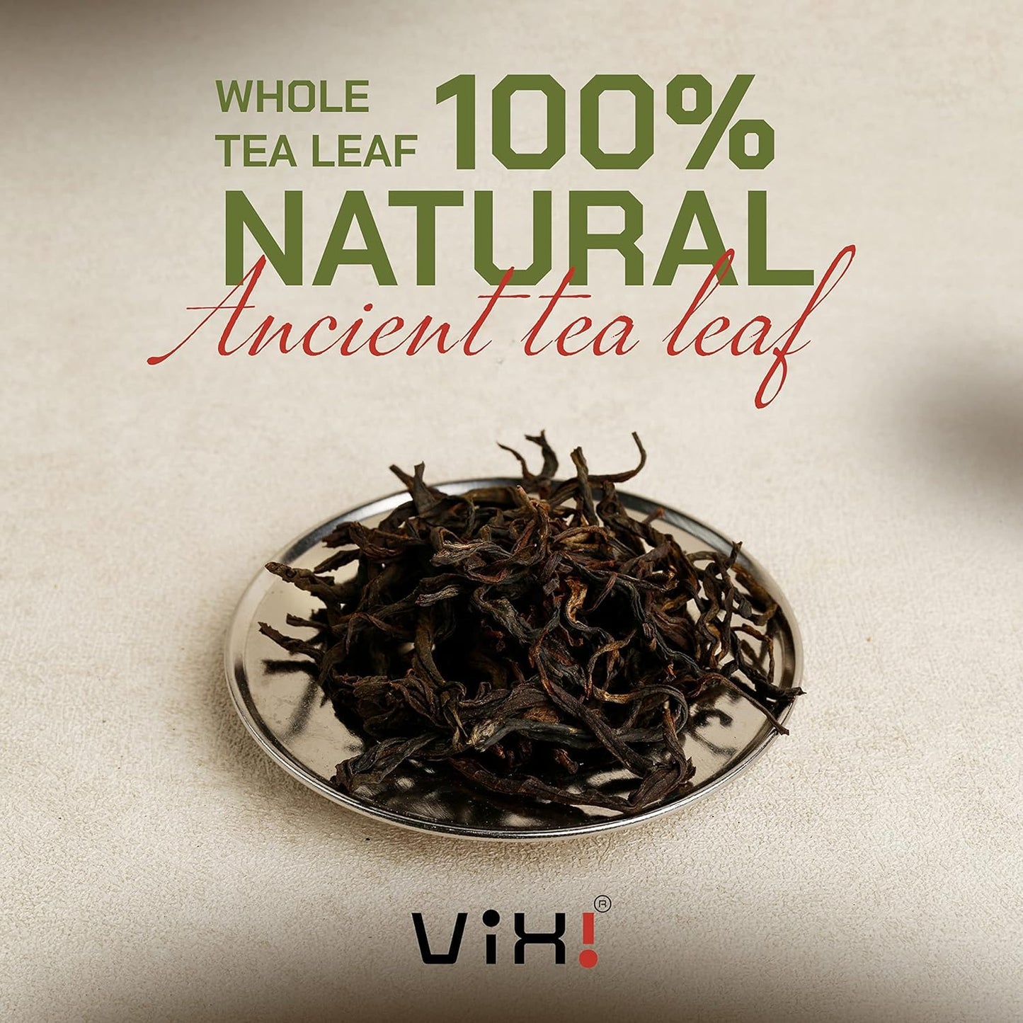 Vixi Black Tea Loose Leaf, (16.00 Oz), Vietnam'S Mountain Tea, Bold Flavored, Taste Like Assam Tea, Dried Whole Full Large Leave