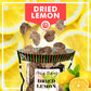 Dried Preserved Whole Lemon - Dehydrated Fruit Peel Snacks, Whole Lemon   Seed Slices, Li Hing Mui Preserved, Asian-Style