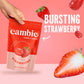 Strawberry Hard Candy Individually Wrapped by Cambie  1 lb of Strawberry Candy with a Deliciously Sweet Hard Exterior with a Soft  Fruit-Filled Center
