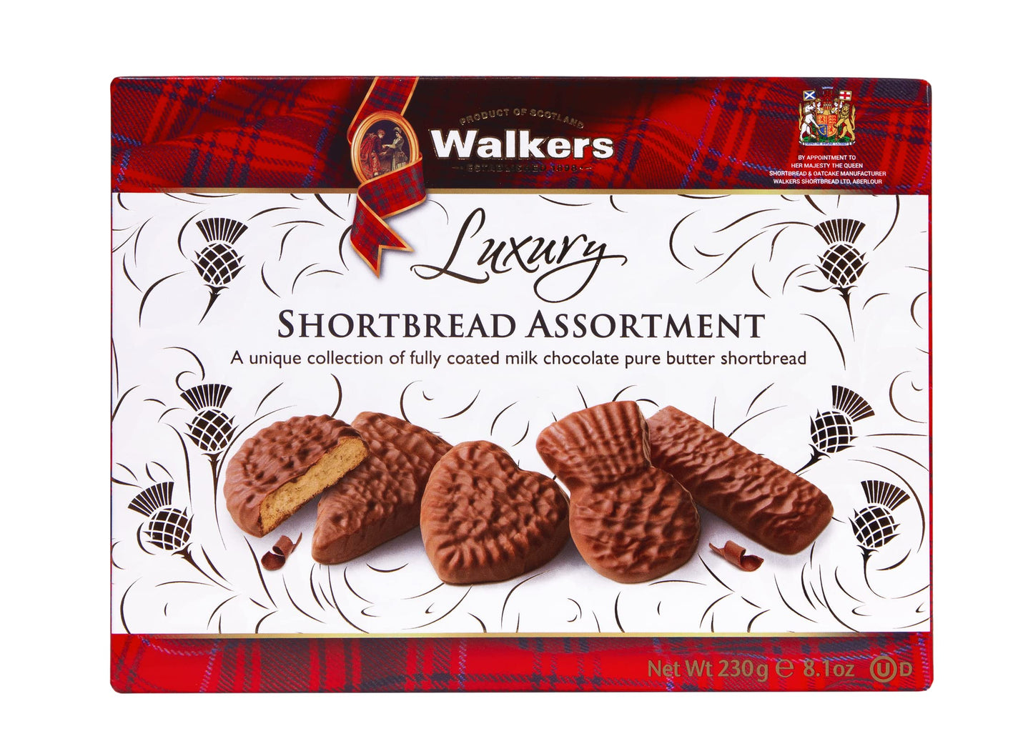 Walkers Shortbread Assorted Chocolate Shortbread