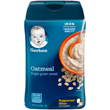 Gerber Baby Cereal (Pack Of 6) And Gerber My 1St Veggies Starter Kit (Pack Of 2)