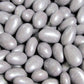 Silver Jordan Almonds By Its Delish, 3 Lbs Bulk | Candied Almond Nut With Sweet Hard Candy Coating - Bulk Wedding Favors And Par