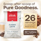 Dr. Smoothie Café Essentials Classic Latte - 155mg Caffeine - No Artificial Colors/Flavors - 3.5 lb Bag (26 Servings)