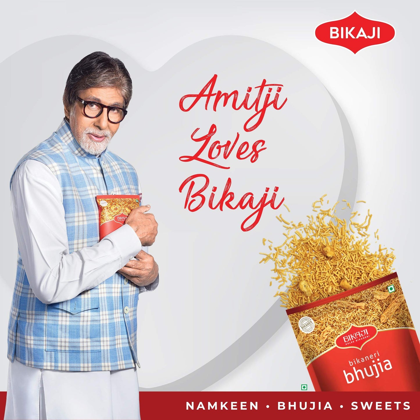 Bikaji Aslee Bikaneri Soya Stick - Masala Munch Indian Namkeen Snack (200 G) (Pack Of 25)