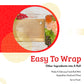 Cathay Fresh Spring Roll Rice Paper Wrappers 30 Sheets | Non-Gmo, Gluten-Free, Low Carb, Natural Ingredients | Vietnamese Summer