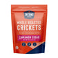 ENTOMO FARMS Seasoned Whole Roasted Crickets (Cinnamon Sugar Flavored Cricket, 2.6 oz)