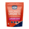 ENTOMO FARMS Seasoned Whole Roasted Crickets (Cinnamon Sugar Flavored Cricket, 2.6 oz)