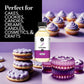 Dolce Flav Lavender Extract - Oil-Soluble Floral Flavoring for Baking & Desserts, 2 Oz.