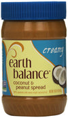 Earth Balance Coconut Peanut Butter Creamy 1 Pound (Pack of 2)
