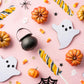 Halloween Twisty Lollipops - 24 Unicorn Suckers Individually Wrapped Bulk - Halloween Candy - Trick Or Treat Candy Bags - Candy