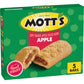 Motts Soft Baked Apple Filled Bars, Apple Flavor Snacks, Made with Real Fruit, 5 Ct, 6.55 oz