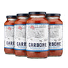 Carbone Marinara Delicato Pasta Sauce | Tomato Sauce Made with Fresh & All-Natural Ingredients | Non GMO, Vegan, Gluten Free, Lo