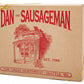 Dan the Sausageman Gourmet Gift Basket - 8 Piece Set with Summer Sausage, Cheese, Mustard,  ers, Olives, Nuts, and Candy