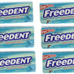 Freedent Gum Spearmint 15 Sticks, 12 Pack, (180 Sticks Total)