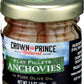Crown Prince Flat Fillets of Anchovies in Olive Oil, 1.5 Oz