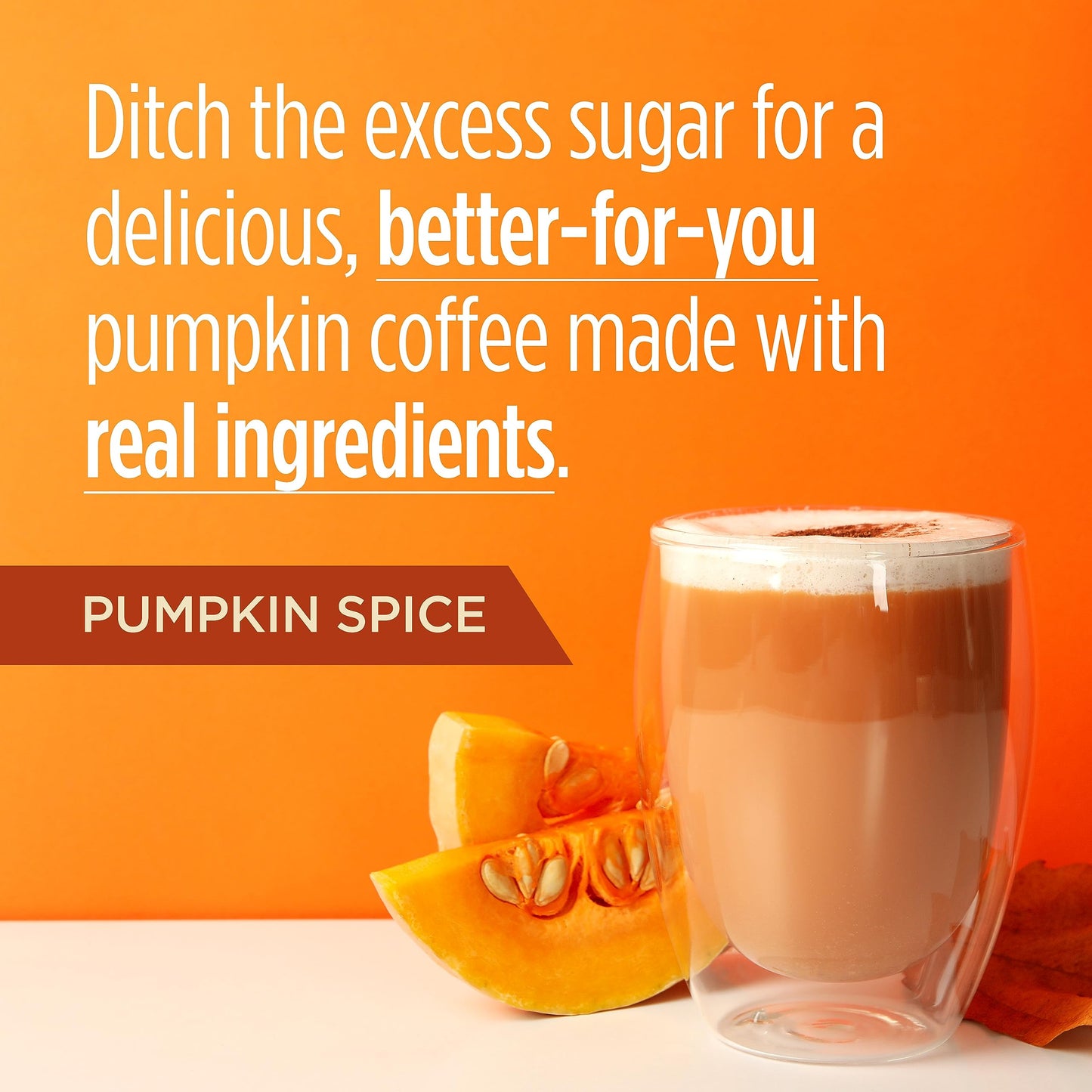 VitaCup Pumpkin Spice Coffee Pods, Medium Dark Roast, 100% Arabica, Compatible with Keurig, 16 Count, Recyclable