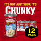 Campbell s Chunky Soup, Old Fashioned Potato Ham Chowder, 18.8 Ounce Can (Pack of 12)