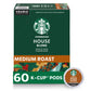 Starbucks K-Cup Coffee Pods, Medium Roast House Blend, 60 Pods Total, 100% Arabica, 10 Count (Pack of 6)