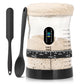 Arbnic Sourdough Starter Kit - 50 Oz Glass Jar, Large Capacity, Baking Supplies, Model S-1