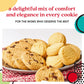 Davids Cookies Happy Holiday Assorted Cookies Bucket Sampler - 1.3Lbs Assorted Gourmet Cookies with Chocolate Chip Brownies and