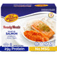 KJ Poultry Kosher Ready Meals - Salmon Fillet Fish, Parve MRE Meal Ready to Eat, Protein Food, Halal, (1 Pack) Prepared Entree F