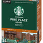 Starbucks Pike Place Roast K-Cups, 24 Count (Pack of 2), Compatible with Keurig K-Cup malt-inspired