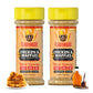 Chicken & Waffles Seasoning Topper Mix, 2 Bottles By Flavor God - Enhanced All Natural & Healthy Spice Blend For Chicken, Pasta & Vegetables - Kosher, Low Sodium Great Flavor Spices And Seasoning Gift