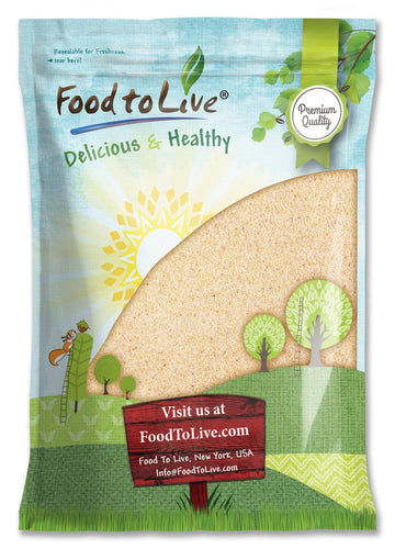 Food to Live - Granulated Garlic, 10 Pounds - Dried Coarse Garlic Granules, Raw, Vegan, Bulk Spice. High in Vitamin B, Dietary F