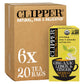 Clipper Tea Organic Lemon & Ginger Herbal Tea, Caffeine-Free, 120 Unbleached Tea Bags, 20 Count (Pack of 6)