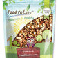 Food to Live Keto Nuts Mix, 4 Pounds - Keto Snack Contains Raw Brazil Nuts, Pecans, Walnuts, Hazelnuts and Macadamia Nuts, Low C