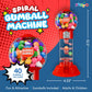 Playo 10.5'' Gumball Machine For Kids, Spiral Style Candy Dispenser For Gifts, Parties Or Events - Bubblegum Machine W/Gumb Ball