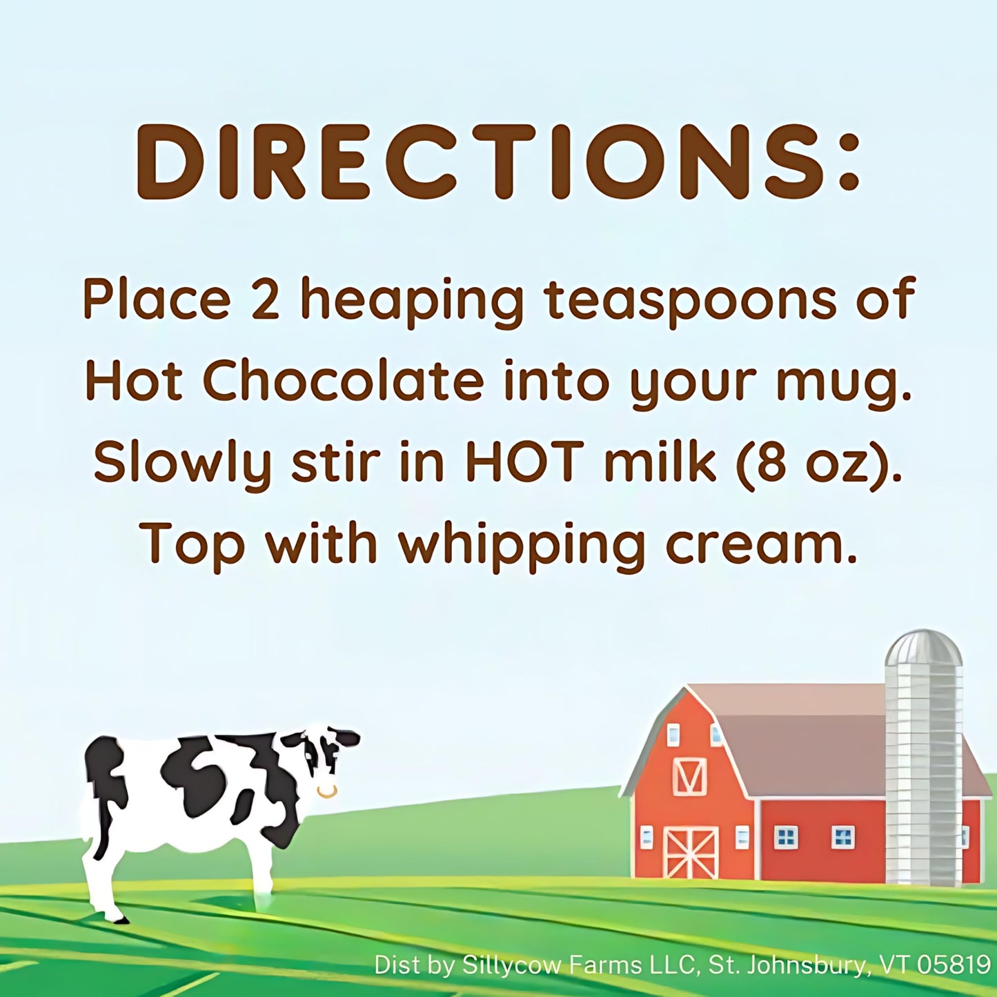 Sillycow Farms Hot Chocolate Sea Salt & Caramel Rich Chocolate Powder Delight Gluten Free Non Gmo Dairy Free Indulgence With Pur