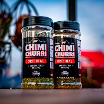 Frugoni Chimichurri Combo - Original & Spicy Sauce, Rub, Marinade - 2.5 oz (Pack of 2)