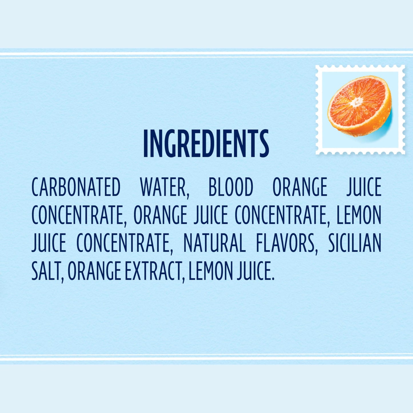 Sanpellegrino CIAO Blood Orange Sparkling Water, Low-Calorie Italian Sparkling Water with Real Fruit Juices, 0g Added Sugar, 6-P