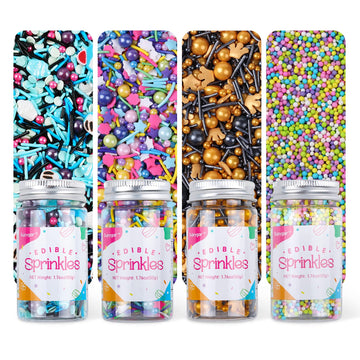 Sprinkles for Cookie Decorating, Sujoygar, Food Grade, 50g/bottle, Edible Sprinkles, Cake Decoration, Cupcake Toppers, Sprinkles