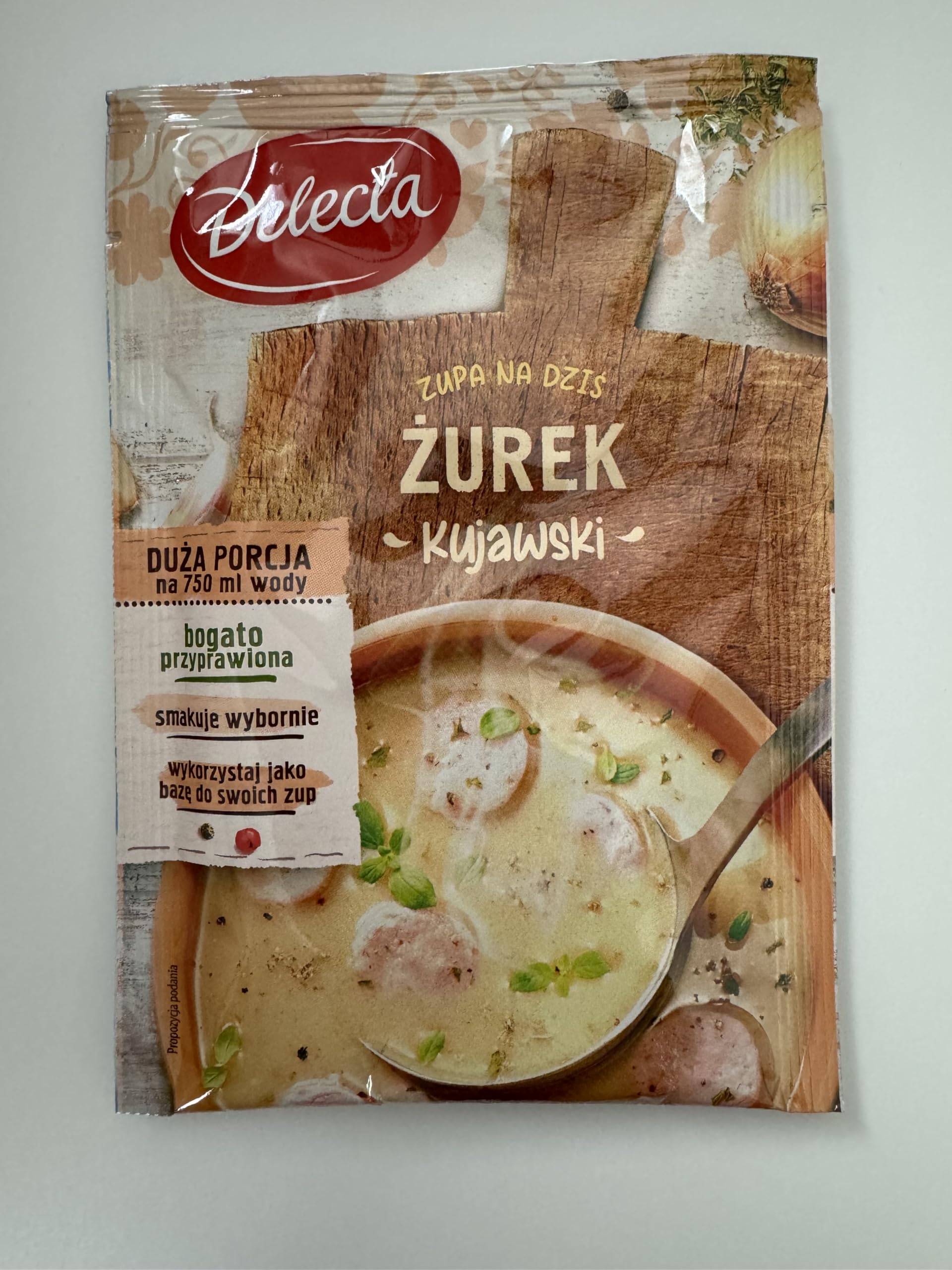 Delecta Zurek Kujawski Homestyle White Borscht Sour Soup Mix (5-Pack)
