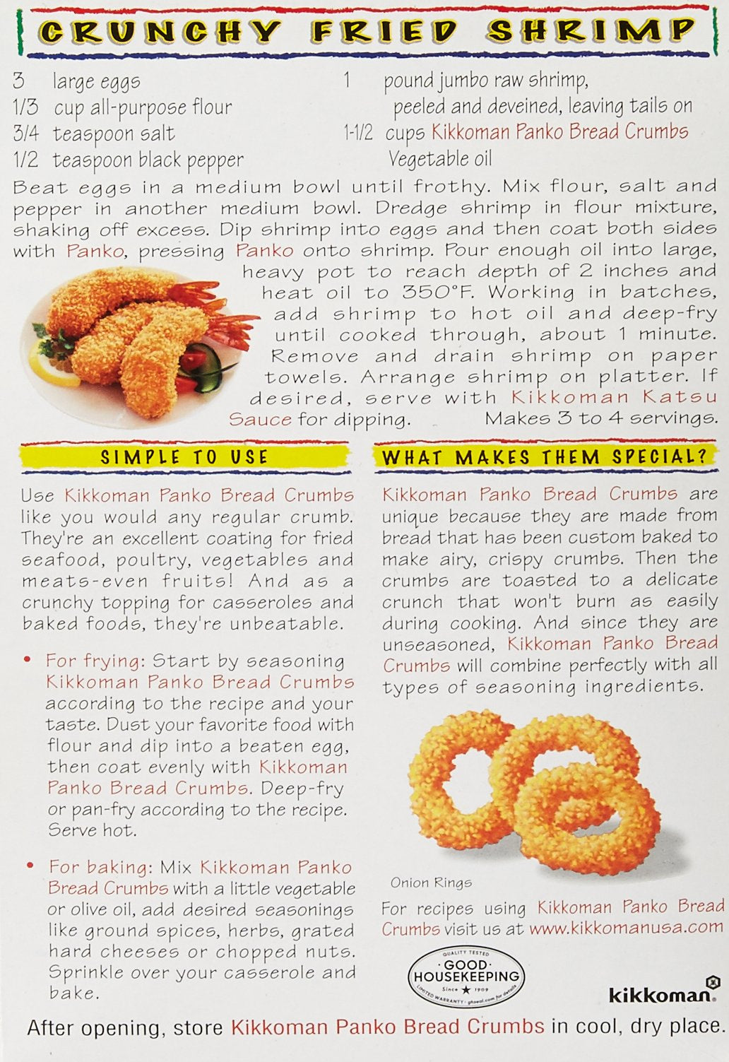 Kikkoman Bread Crumbs Panko, 8 Ounce (Pack Of 12)