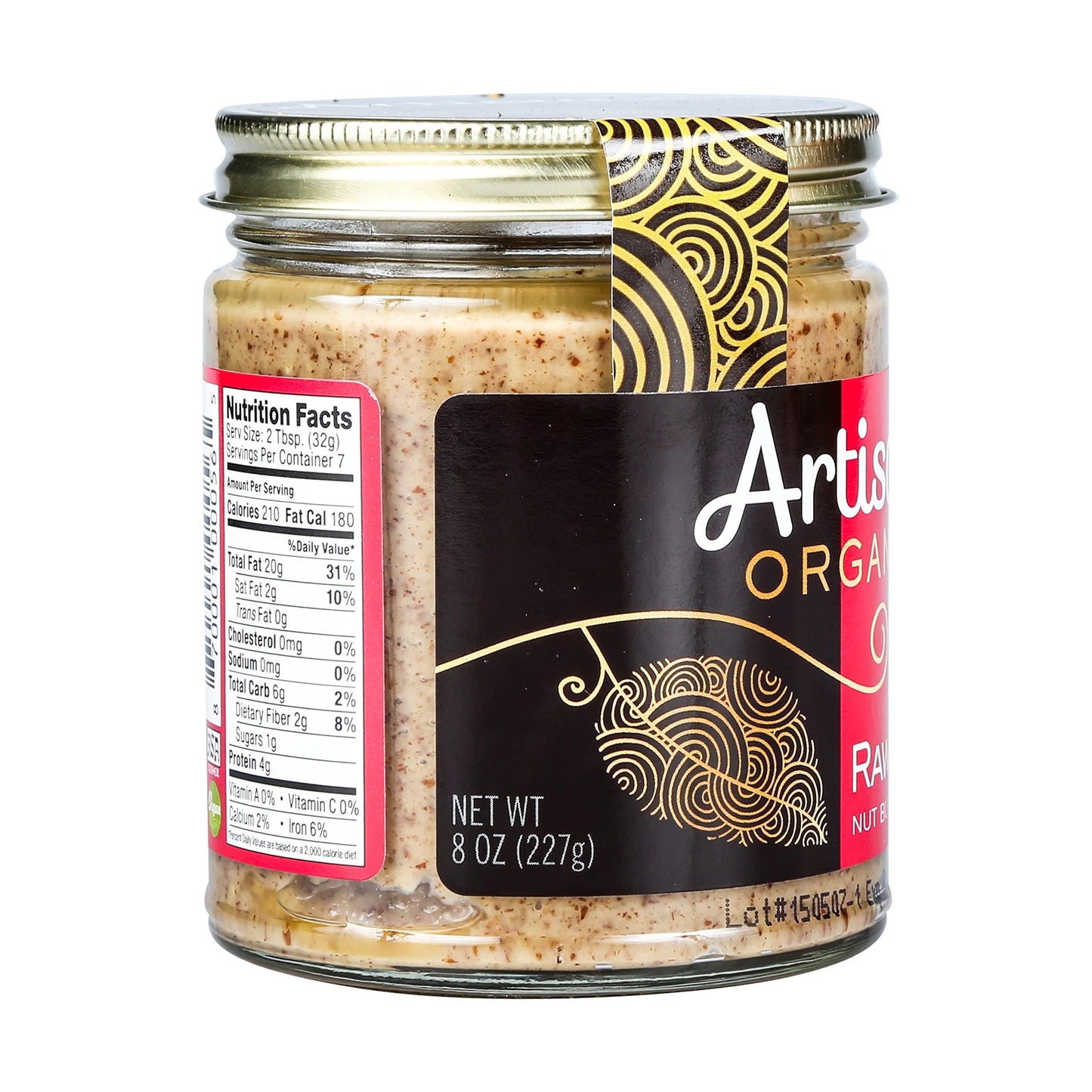 Artisana, Organic Raw Pecan Butter, 8 Ounce
