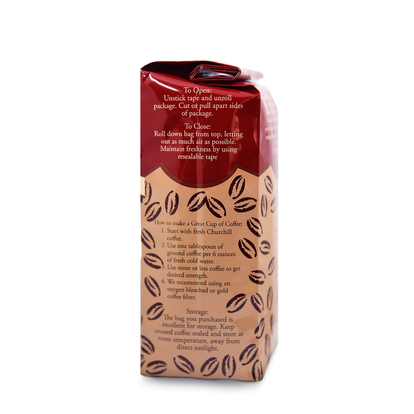 Churchill Coffee Banana Foster Ground Coffee - 12 Ounce Pack