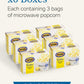 Preferred Popcorn Microwave Popcorn, Buttery Popcorn, 18 Pack - Non-Gmo, Whole Grain, Gluten Free