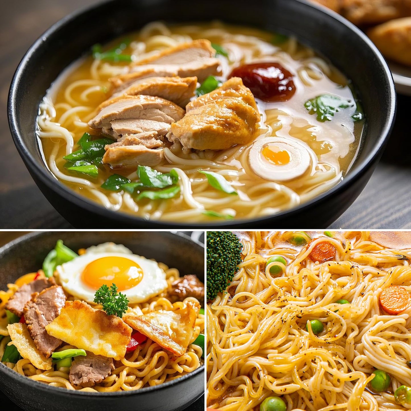 Onetang Organic Millet & Brown Rice Ramen Noodle, Gluten-Free Pasta, No Sodium Ramen, Whole Grain, Non-Gmo, Kosher, Vegan 2.47 O