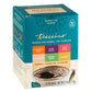 Teeccino Dandelion Tea Sampler - Caffeine Free Herbal Tea, 12 Count, Includes Caramel Nut, Coconut, Dark Roast, Mocha Mint, Red Chai, Turmeric