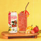 SevenTeas Southern Strawberry Lemonade, Organic, 16 Fl Oz, Pack of 12 Cans
