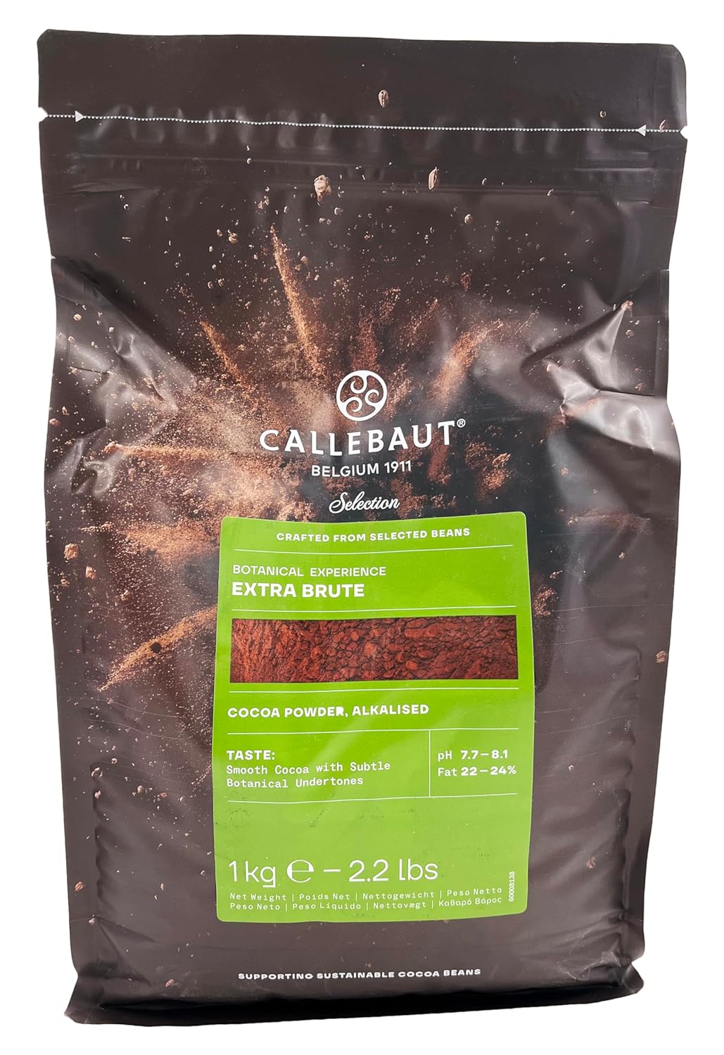 Callebaut Extra Brute Cocoa Powder - 1 kg