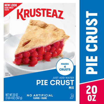 Krusteaz Traditional Light & Flaky Pie Crust Mix, 20 Oz (Pack Of 4)