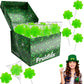 The Dreidel Company St. Patrick'S Day Green Shamrock Lollipops, Candy Suckers, Party Favor, Individually Wrapped (25-Pack)