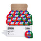 Peanut Butter To-Go Cups  Natural & Creamy 0.75 oz Single-Serve  Pack of 18 with Wooden Spoons - Office Holiday Snacks  Coworker Gift Ideas  Secret Santa Gift  Holiday 